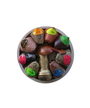 H nkar Small Basket Mill Spice Set