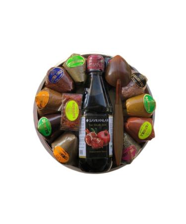 Hunkar Big Basket Pomegranate Syrup Spice Set