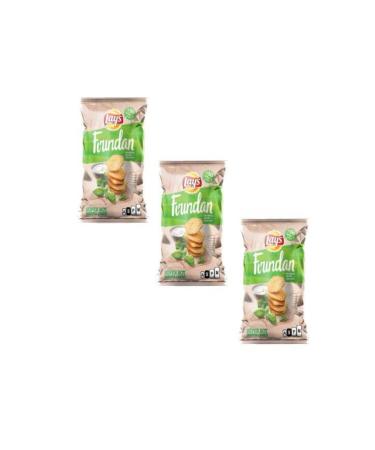 Lays Baked Yogurt and Seasonal Greens Chips 103 gr X 3 Pcs