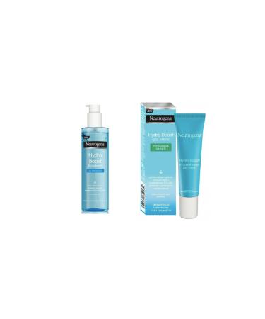 Neutrogena Hydro Boost Water Gel Cleanser 200 ml + Hydro Boost Anti-Fatigue Eye Cream 15 ml