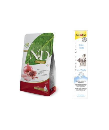 N & D Nd grain-free kitten chicken pomegranate kitten dry food 1.5 kg