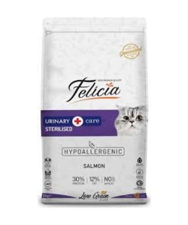 Felicia Adult Cat Light & Sterilized Salmon Neutered Adult Cat Food 2 Kg
