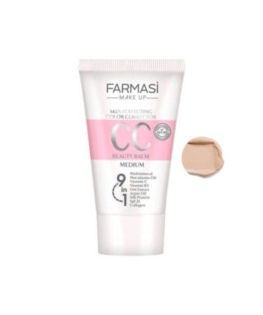 Farmasi cc Cream 03 Medium 50 ml + Deeplook Thick Tip Dipliner