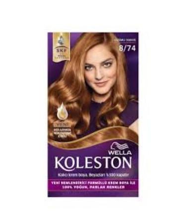 Wella Koleston Hair Dye No: 8/74 Mystery Brown