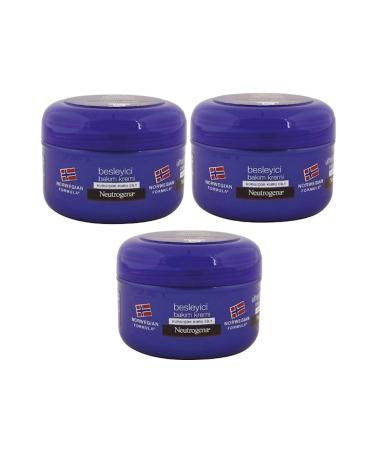 Neutrogena Norwegian Formula Nourishing Care Cream 200 ml Set of 3