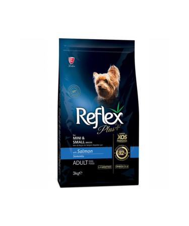 Reflex Plus Small Mini Breed Adult Dog Food with Salmon 3 Kg
