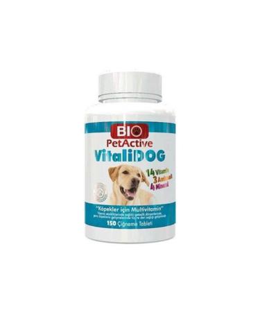 Baylanpet Pet Active Vitalidog Multivitamin for Dogs 150 Tablets