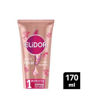Elidor 1 Minute Super Care Cream for Weak and Dull Hair 170 ml