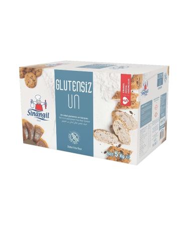 Sinangil Gluten Free Flour 5kg Box Suitable for Celiac Diet - Buy Online on GoSupps.com