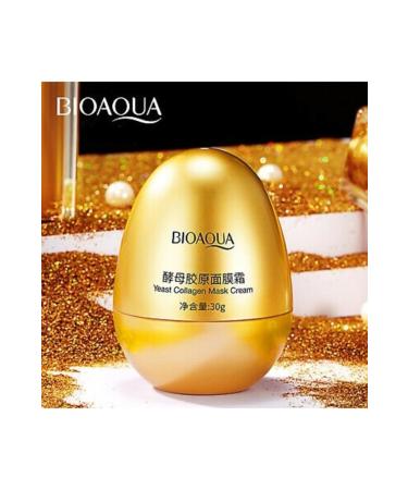 BIOAQUA Yeast Collagen Fermented Mask Cream 30 gr - Buy Online on GoSupps.com