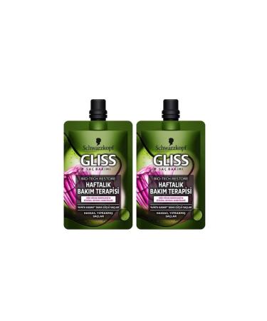 Gliss Bio-tech Weekly Care Therapy 50 Ml X 2 Pieces