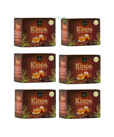 MEW QUINOA TEA Herbal Detox Form Tea Set of 6