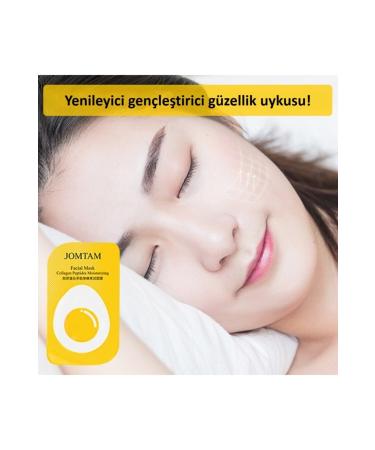 Jomtam Collagen and Yeast Peptide Multifunctional Night Care Eggs Set of 8 5 Gr X 8 Pieces - Buy Online on GoSupps.com