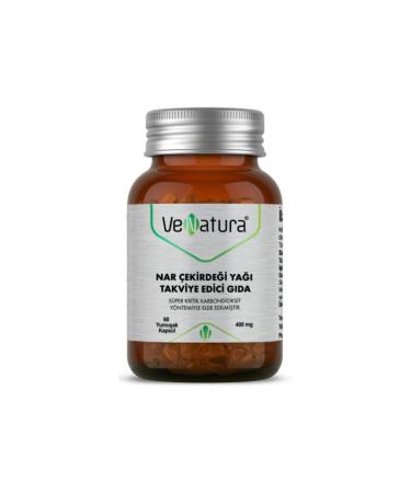 Venatura Pomegranate Seed Oil Supplementary Food 60 Softgels