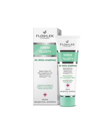 Floslek Soothing Moisturizing Intensive Skin Care Cream for Extremely Sensitive Skin 50 ml