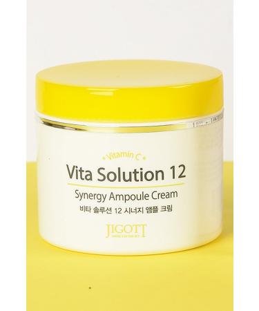 Jigott Brightening Firming and Intensive Moisturizing Vitamin C Ampoule Cream 100 ml