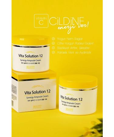 Jigott Brightening Firming and Intensive Moisturizing Vitamin C Ampoule Cream 100 ml - Buy Online on GoSupps.com