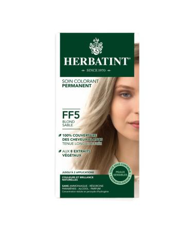Herbatint Ff5 Herbal Hair Dye Blond Sable Sand Blonde 135ml