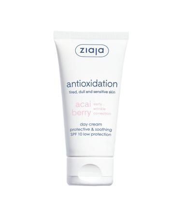 Ziaja Acai Berry Day Cream Protective and Soothing Spf10 50ml - Buy Online on GoSupps.com