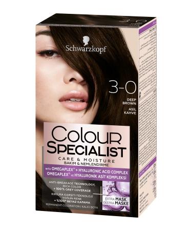 Schwarzkopf Colour Specialist Noble Brown 3-0 - Buy Online on GoSupps.com