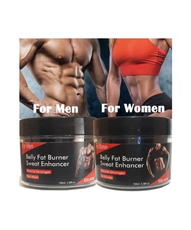 H NTOHU Formen Bellyfat Burnercream Sweatenhancer Men's Firming Cream 100ml+120ml Massage Oil - Buy Online on GoSupps.com