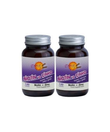 MEKA Nutrition Biotin Zinc 2x120 Tablets