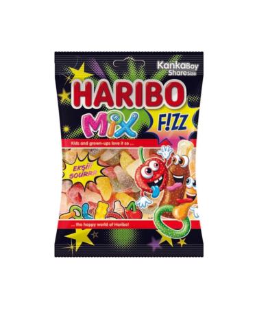 Haribo F zz Mix Mixed Sour 70 Gr X 24 Pieces