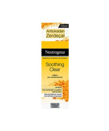 Neutrogena Soothing Clear Oil-Free Face Moisturizer 75ml Turmeric