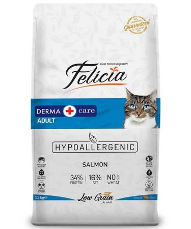 Felicia Hypoallergenic Salmon Adult Cat Food 12 Kg