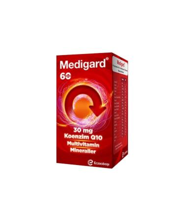MEDIGARD Food Supplement Containing Coenzyme and Multivitamin 60 Tablets