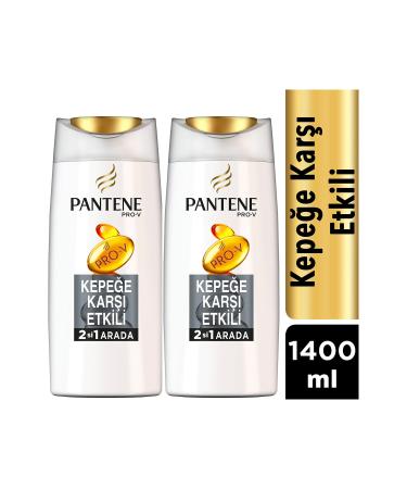 Pantene Anti-Dandruff Shampoo 700 Ml x 2