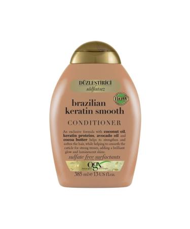 OGX Straightening Brazilian Keratin Conditioner 385 ml