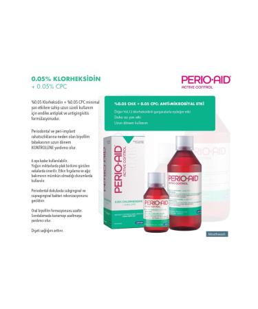 perio.aid Active Control 150 ml Mouthwash - Buy Online on GoSupps.com