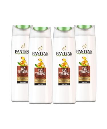 Pantene Shampoo Natural Synthesis Oil Therapy 4 X 500 Ml Set of 4