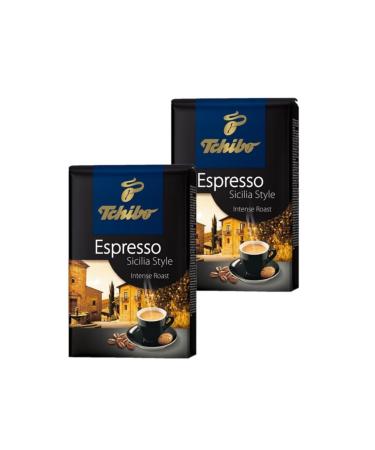 Tchibo Espresso Sicilia Style Ground Filter Coffee 250 Gr -2 Pieces-
