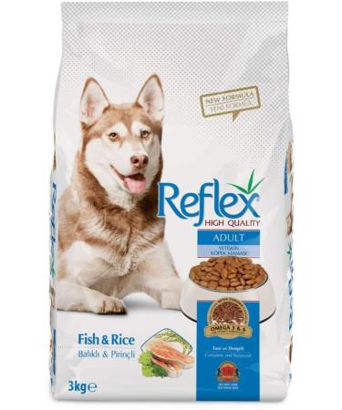 Reflex Adult Dog Food with Fish and Rice 3 kg