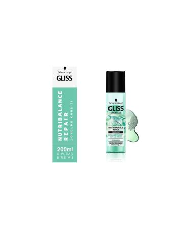 Gliss Schwarzkopf Nutribalance Liquid Conditioner 200 Ml