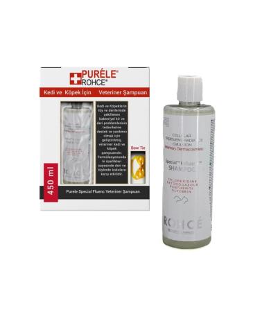 Purele Special Fluenc Veterinary Shampoo for Cats and Dogs with Bacteria and Skin Problems 450 ml