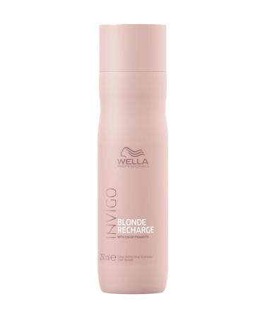 wella Professionals Wella Invigo Blonde Recharge Color Refreshing Purple Shampoo for Blonde Hair 250ml