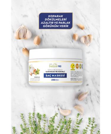 Avon Naturepro Garlic and Thyme Hair Mask - 250ml