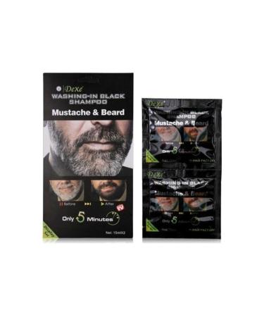 Dexe Beard and Moustache Coloring Shampoo 2x15 ml
