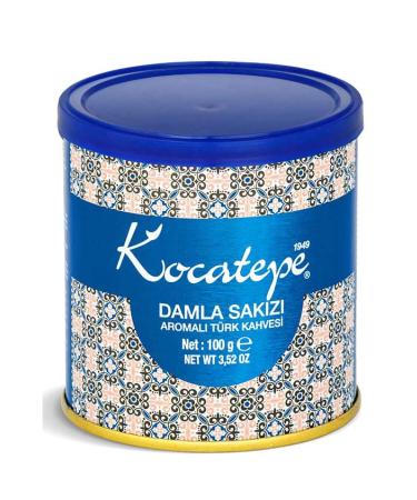 KOCATEPE KAHVE Kocatepe Mastic Turkish Coffee Tin 100 Gr 3-Pack - Buy Online on GoSupps.com