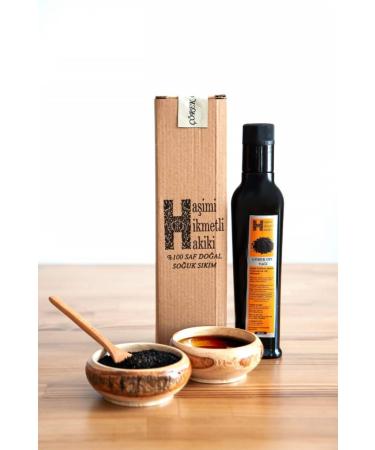 Hashemi Hikmetli Black Cumin Seed Pure Black Cumin Oil 250 Ml