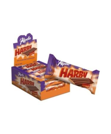 Ulker Alpella Harby Caramel Coated Biscuits 25 gr 24 pieces