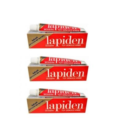 Lapiden Classic Red Hair Removal Cream 40gr 3 Pieces