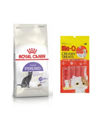 Royal Canin Neo Pet Market Sterilized 37 Neutered Cat Food 2kg. + Meo Crab Reward