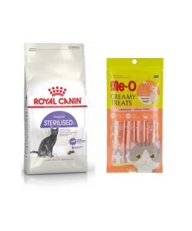 Royal Canin Neo Pet Market Sterilized 37 Neutered Cat Food 2kg. + Meo Salmon Reward