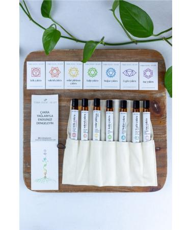 Terra Natural Life Chakra Balancing Massage Oil Set