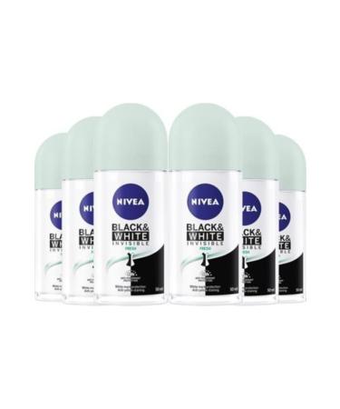 NIVEA Roll On Black & White Invisible Fresh 50 ml