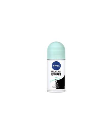 NIVEA Roll On Black & White Invisible Fresh 50 ml - Buy Online on GoSupps.com